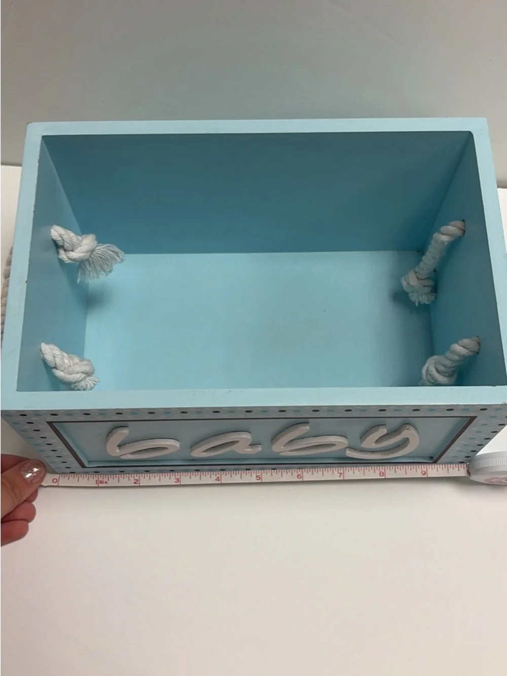 Baby Blue Decorative Storage Boxes - Brand